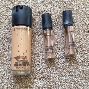 Empty Mac Makeup foundation and conealer